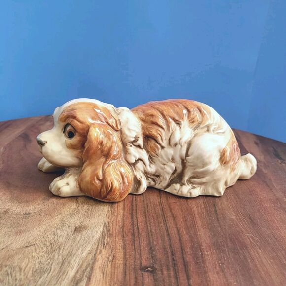 Vintage Shafford 'The Lovables' Cocker Spaniel Dog Figurine Porcelain Japan - Picture 7 of 7